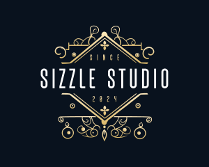 Luxury Art Deco Studio logo design