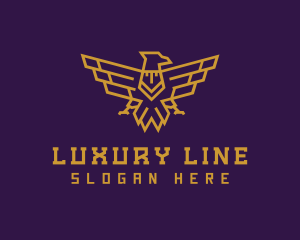 Eagle Wings Luxury logo design