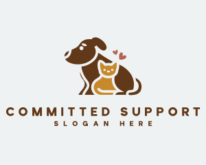 Dog Cat Care logo design