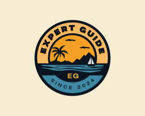 Beach Vacation Getaway logo design