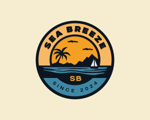 Beach Vacation Getaway logo design