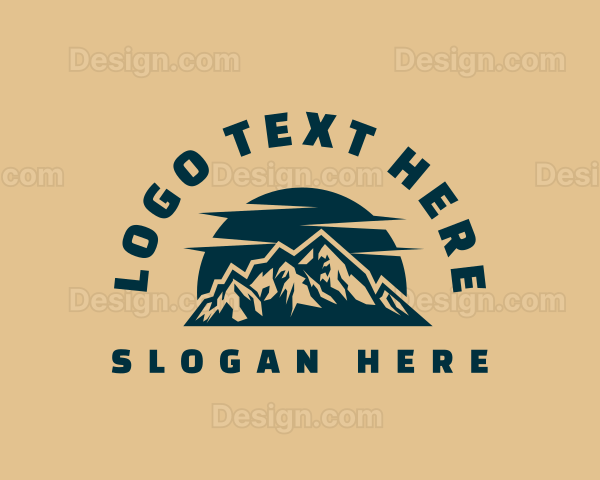 Mountain Outdoor Adventure Logo