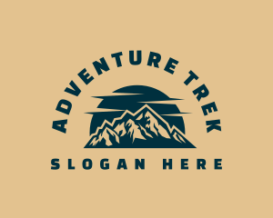 Mountain Outdoor Adventure logo design