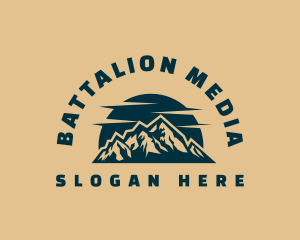 Mountain Outdoor Adventure logo design