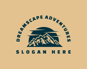 Mountain Outdoor Adventure logo design