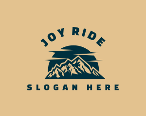 Mountain Outdoor Adventure logo design