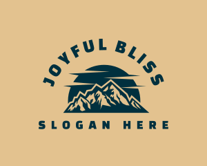 Mountain Outdoor Adventure logo design