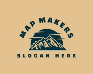 Mountain Outdoor Adventure logo design