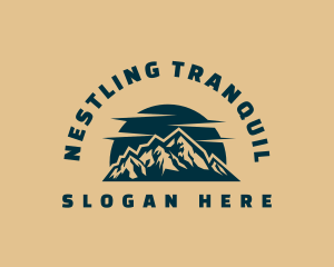 Mountain Outdoor Adventure logo design