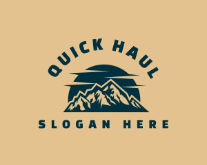 Mountain Outdoor Adventure logo design