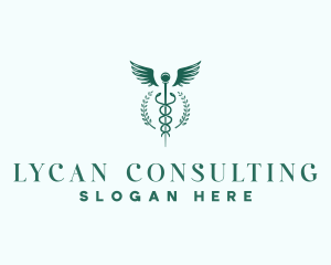 Caduceus Medical Healthcare logo design