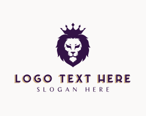 Lion Crown Monarch logo