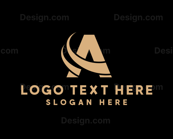 Industrial Architecture Property Letter A Logo