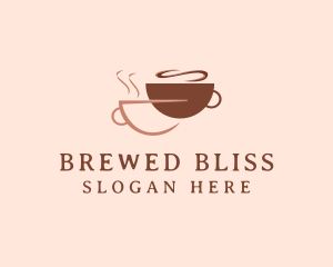 Hot Coffee Espresso  logo design