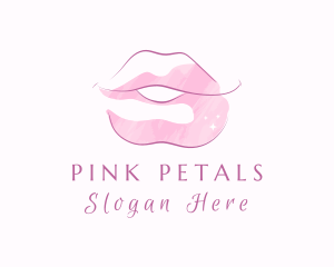 Lipstick Mouth Cosmetics  logo design