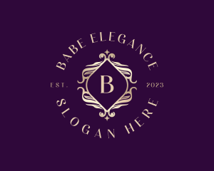 Floral Luxury Ornament logo design