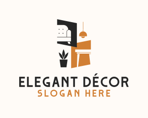 Homewares Furniture Decor logo design