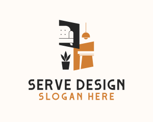 Homewares Furniture Decor logo design