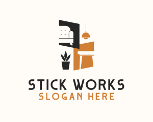 Homewares Furniture Decor logo design