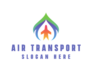 Travel Airplane logo design