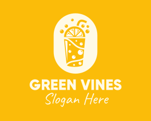 Yellow Lemonade Drink logo design