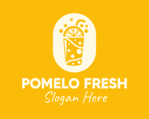 Yellow Lemonade Drink logo design