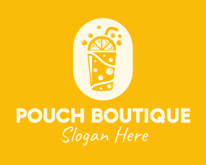 Yellow Lemonade Drink logo design