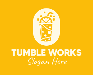 Yellow Lemonade Drink logo design