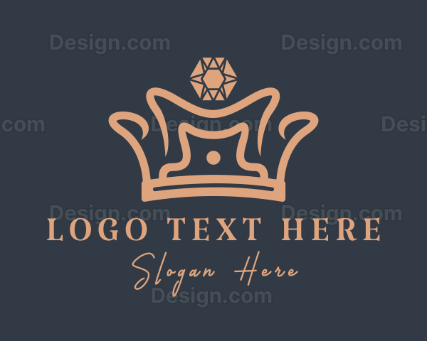 Royal Gemstone Crown Logo