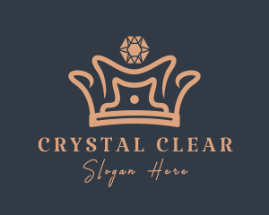 Royal Gemstone Crown logo design