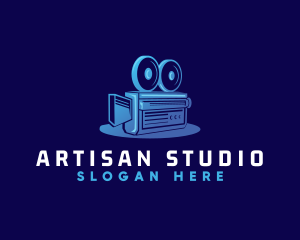 Camera Studio Cinema logo design