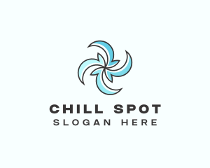 Cooling Fan Ventilation logo design