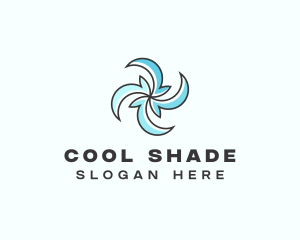 Cooling Fan Ventilation logo design