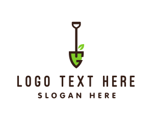 Shovel Letter G logo