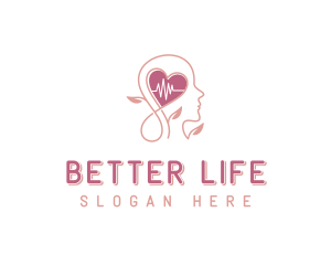 Heart Lifeline Mental Health logo design