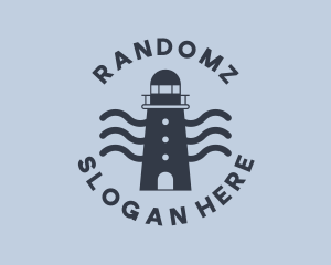 Blue Ocean Lighthouse Logo
