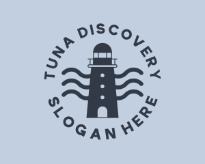 Blue Ocean Lighthouse Logo