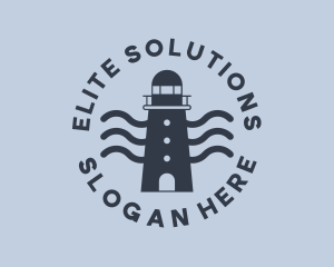 Blue Ocean Lighthouse logo