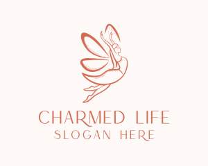 Female Magical Fairy  logo