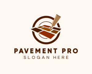 Home Flooring Adhesive logo design