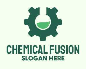 Science Laboratory Gear logo design