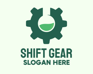 Science Laboratory Gear logo design