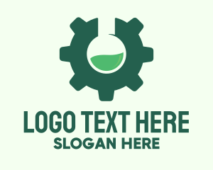 Experimental - Science Laboratory Gear logo design