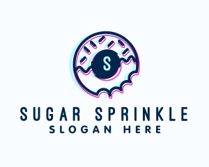 Donut Sprinkle Glitch logo