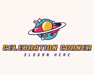 Orbit Balloon Celebration logo design