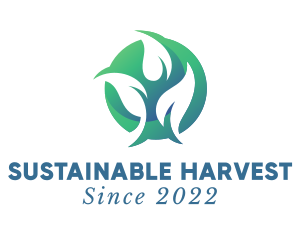 Eco Leaf Sustainability  logo