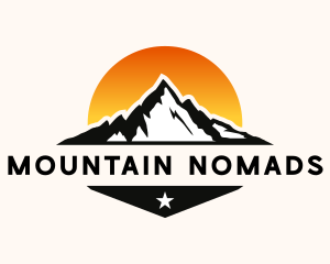 Mountain Outdoor Adventure logo design