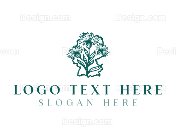 Germany Organic Cornflower Logo