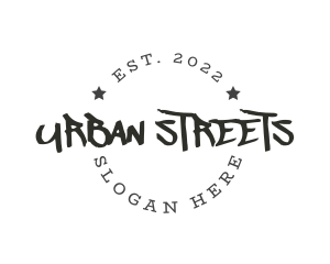 Urban Graffiti Wordmark logo design