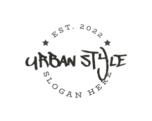 Urban Graffiti Wordmark logo design